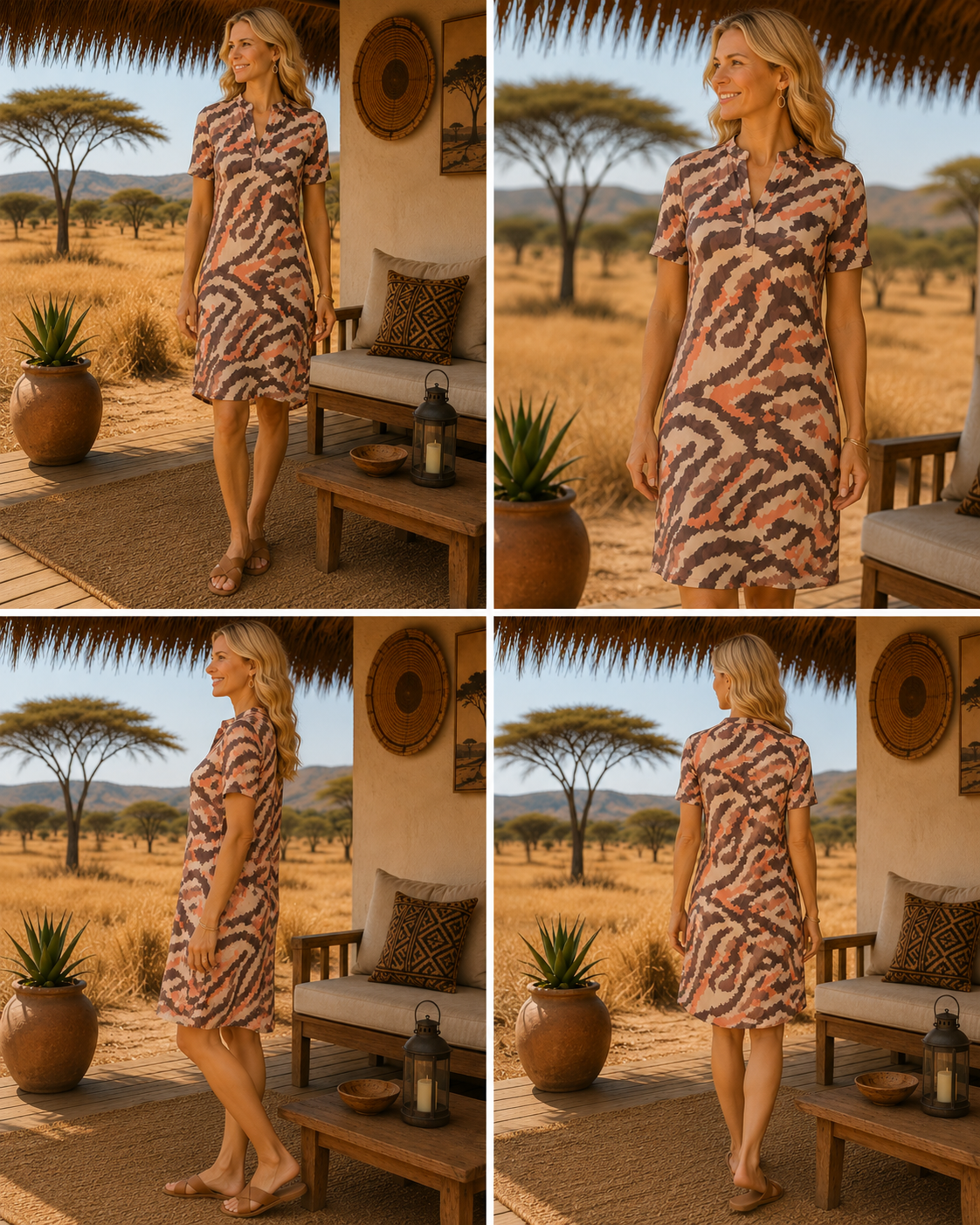 Angelle Terra Shavanna Flow&Go Midi Dress