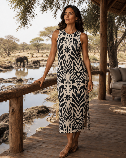 Angelle Wild Essence Flow&Go Long Dress
