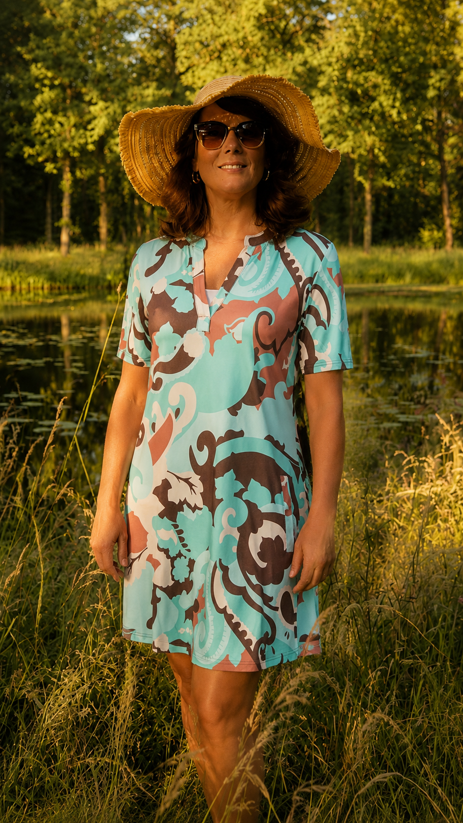Angelle Flow&Go Midi Dress