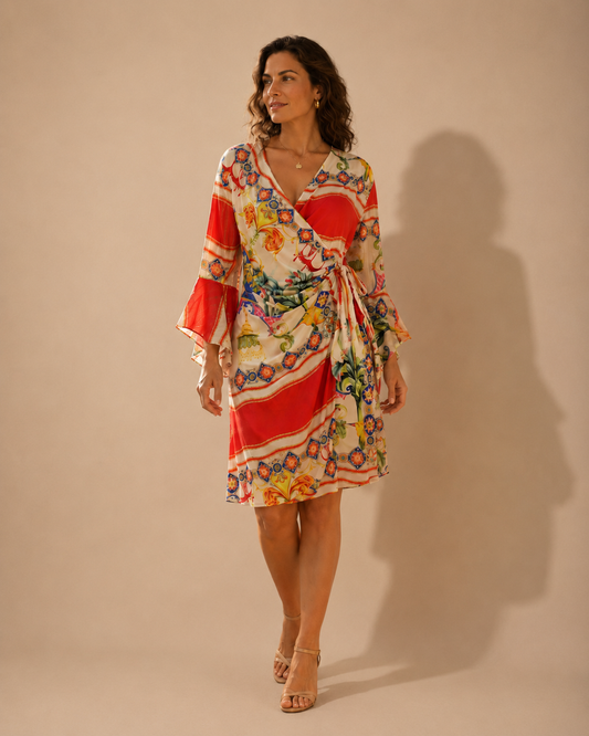 Troiska  Costa Sol Wrap Dress