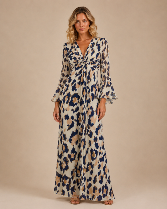 TroisKa Leona Belle Maxi Twist Dress